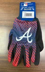 ATLANTA BRAVES GESTREIFTE UTILITY GRIPPER DOTS HANDSCHUHE NEU WINCRAFT 👀 - Bild 1 von 1