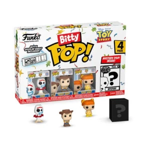 Funko Bitty Pop! Toy Story - 2.5cm 4 Pack - Forky, Woody, Gabby and Mystery - Picture 1 of 2