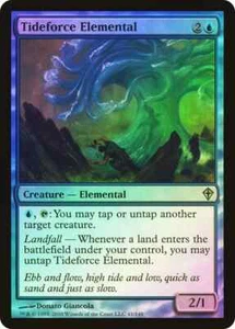 MTG FOIL Tideforce Elemental - Worldwake - Picture 1 of 1