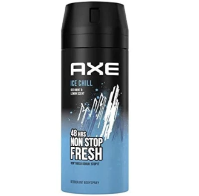 Juego de 3 AXE Ice Chill desodorante corporal spray menta helada y limón 4 oz Foto 1 de 2