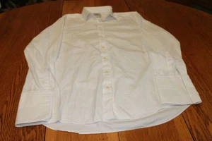 Charles Tyrwhitt Shirt Mens 17.5 36 XL White Slim Fit French Cuff Dress Formal - Picture 1 of 8