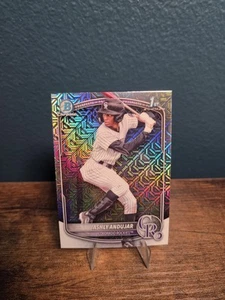Refractor Bowman Mojo 2025 #BCP-20 Ashley Andújar Colorado Rockies - Imagen 1 de 2