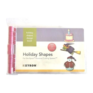 Xyron Sticker Maker Die Cut  Holiday Shapes Design Book New - Picture 1 of 7