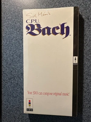 Sid Meier's C.P.U. Bach for 3DO - New in Box (NIB) CPU - Long Box - Image 1 of 4