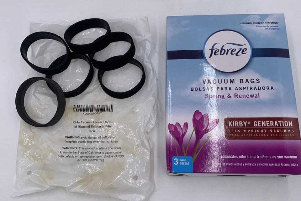 Febreze Kirby Generation Vacuum Bags 3 G4 Gsix Ultimate G Sentria Diamond Ed