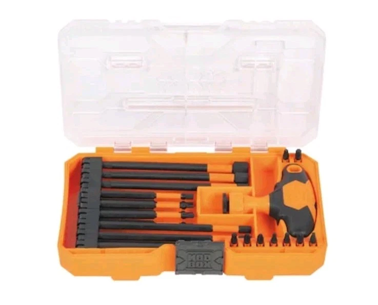Klein Tools ProFlex Impact 33804 Interchangeable Ratcheting T-Handle Set, 23-Pie - Image 1 of 1