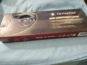 Tevlaphee Steering Wheel Lock Anti Theft Car Device Universal - Photo 1/12