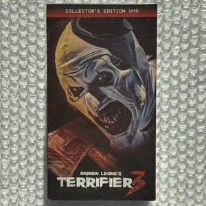 Terrifier 3 VHS - Collector's Edition - 2024 BRAND NEW SEALED IN HAND - Picture 1 of 6