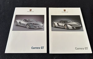 2005 2004 Porsche Carrera GT Catalog Set Detail & Concept 2001 Sales Brochure Pk - Picture 1 of 19