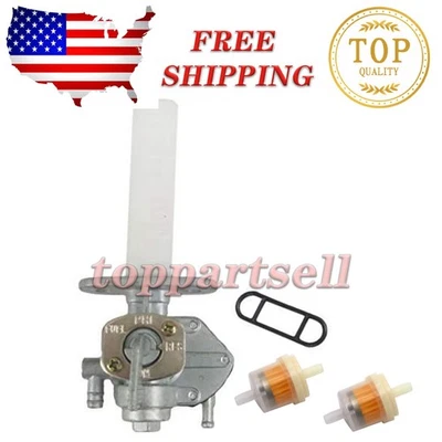 For Kawasaki 650 CSR LTD KZ650H Fuel Valve Petcock Switch Assembly 51023-1375 US Foto 1 de 4