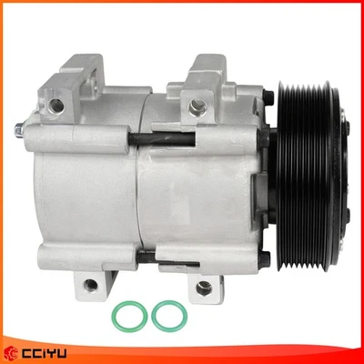 Compresor de aire acondicionado para Ford E-350 Econoline 1993-1997 F-250 7,3 L 1993 1994-1996 Foto 1 de 4