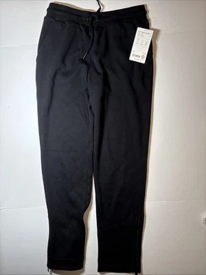Nuevo con etiquetas Pantalón deportivo Athleta Cozy Karma negro cremallera talla S pequeño $99 Foto 1 de 4