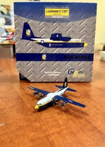 USMC Blue Angels Gemini Jets 1:400 Lockheed C-130 REG: 151891 Fat Albert MINT - Picture 1 of 6