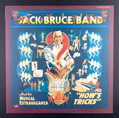 Jack Bruce Band How's Tricks Japan Import 70s Classic Rock vinyl record LP NM M- - Image 1 of 4