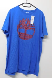 Timberland Herren T-Shirt Mit Aufdruck Blau Gr. XL - Bild 1 von 3