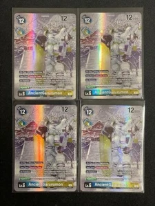 DIGIMON TCG 4x ANCIENTGARURUMON BT17-028 Tamer's Box 2024 - ENG ENGLISH READY - Imagen 1 de 1