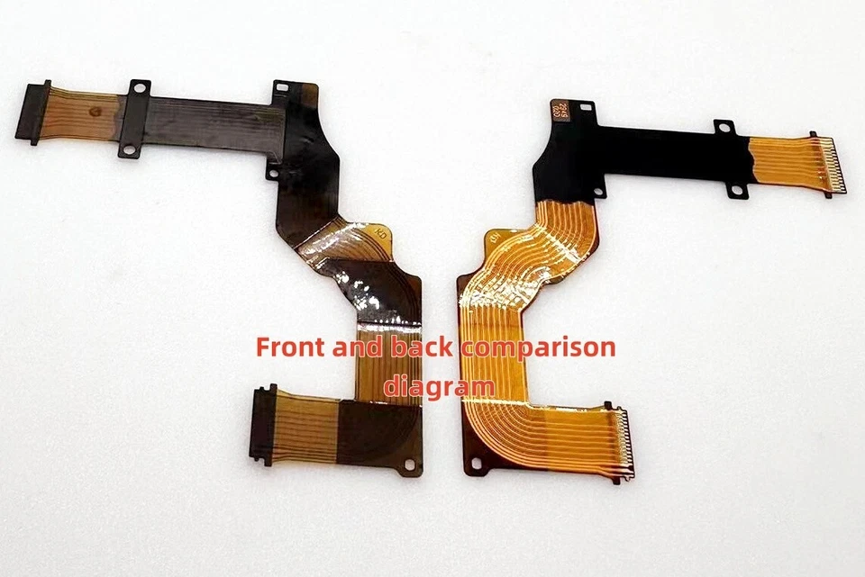 2PCS For Canon SX730 SX740 New Shaft Rotating LCD Flex Cable Repair - Image 1 of 1