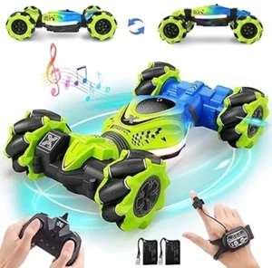 Gesture RC Stunt Car 4WD Drift Offroad Toy w/ Light & Music for Kids Gift - Picture 1 of 9