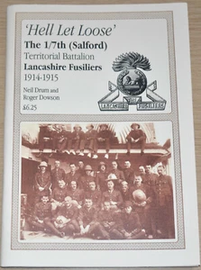 SALFORD 7th LANCASHIRE FUSILIERS WW1 - First World War British Army History - Imagen 1 de 7