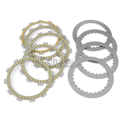 Clutch Friction Plates For Suzuki GN250 1985-2001 GN250E 96-01 TU250 1992-2017 Foto 1 de 4