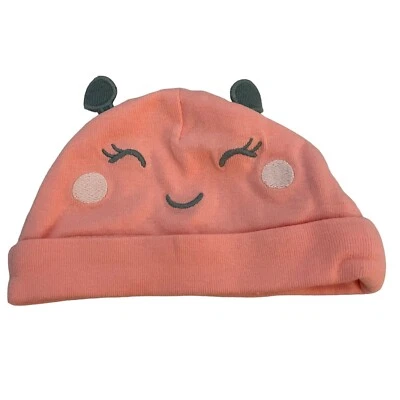 Carter's Pink Newborn Beanie Girls - Image 1 of 4
