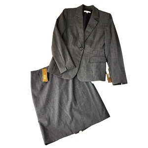 Alex Marie Anzug Damen 10 grau Rock Karriere Profi Kapsel Innentasche - Bild 1 von 13