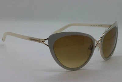 NEW TOM FORD TF 321 32F DARIA WHITE GRADIENT AUTHENTIC FRAME SUNGLASSES 59-18 - Image 1 of 4