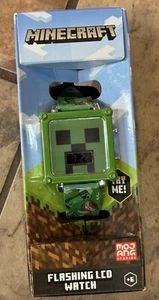 B116 Minecraft Kids Digital Watch with Flashing LCD Ages 6 and up NEW - Picture 1 of 4