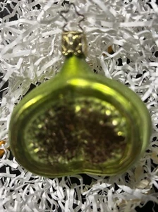 Inge Glas/Alte Welt Weihnachten 3"x1,49 glitzernde Fig #2938 - Bild 1 von 9