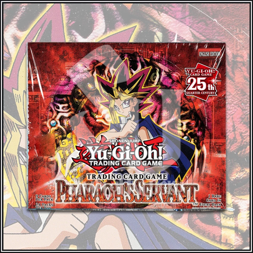 YuGiOh PHARAOH'S SERVEN Booster Box 25 Aniversario 24 Paquetes SELLADO DE FÁBRICA Foto 1 de 2