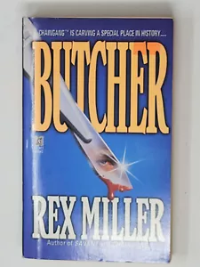 REX MILLER 1ST EDITION - Butcher 1994 (Paperbacks From Hell) - Picture 1 of 4
