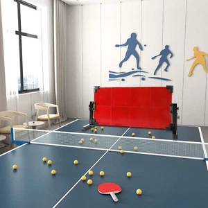 Tabla de repuesto de rebote de ping pong autoaprendizaje tabla de retorno de tenis de mesa sobre mesa - Imagen 1 de 12