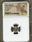 Interesting Choice Original Celtic Gaul Sequani Silver Quinarius Ngc Xf Brockage