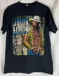Jason Aldean 2012 my kinda party concert tour band t shirt size medium - Picture 1 of 7