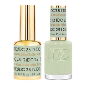 DND DC Premium set Gel Color Matching Polish - Mint To Be #2512 - Picture 1 of 3