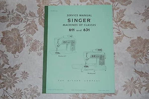 Profi Full Edition Service Manual für Singer 611 und 631 Nähmaschinen. - Bild 1 von 10