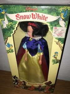 BIKINI DE TRABAJO AÑOS 80 11,5" DISNEY BLANCO NIEVE TOTALMENTE ARTICULADO: TODAVÍA ATADO EN CAJA  - Imagen 1 de 7