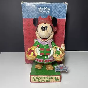 Jim Shore Walt Disney Spirito di Generosità Topolino Natale sta regalando - Foto 1 di 17