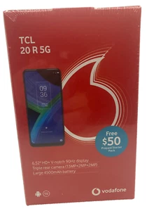 VODAFONE TCL 20 R 5G Phone NEW Free Post - Picture 1 of 3