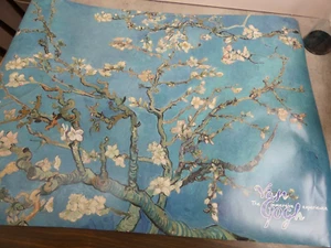 The Van Gogh Immersive Experience Poster Print Almond Blossom Blue Floral 23" - Picture 1 of 8