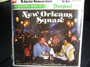 *SEALED* VTG GAF Disneyland New Orleans Square View Master w/Pirates/Haunted Man - Picture 1 of 2