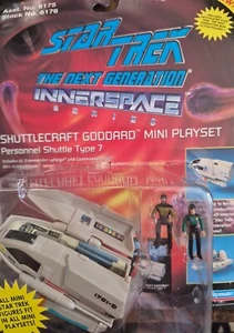 StarTrek TNG Shuttlecraft Goodard Captain Picard's First Starship Mini Pl b2 - Picture 1 of 4