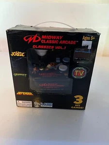 NEW MIDWAY CLASSIC ARCADE CLASSICS VOL 1 WITH 3 HIT GAMES - Picture 1 of 5
