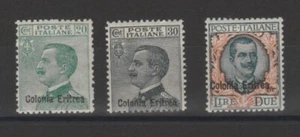 1925 Eritrea Series Stamps D Italy Soprastampati 3 V. MNH MF77282 - Picture 1 of 2