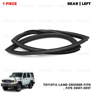For Toyota Land Cruiser FJ70 FJ75 1985 - '92 Weatherstrip Left Back Door Glass - Picture 1 of 10