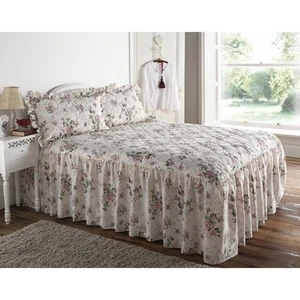 Rose Garden Fitted Bedspread Set - Picture 1 of 1