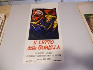 ORIGINAL POSTER DAS BETT DER SCHWESTER BIBI ANDERSSON 1971 - Bild 1 von 1