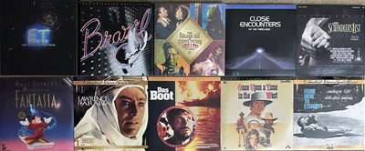 10 New & Used Laserdiscs Brazil Criterion Box ET Close Encounters Fantasia - Image 1 of 4