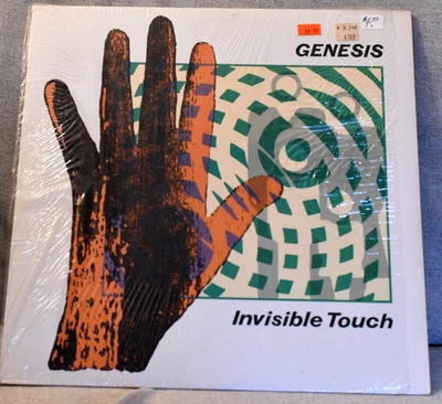 GENESIS – INVISIBLE TOUCH  1986 Vinyl LP Record ATLANTIC A1 81641 Shrink - Image 1 of 2