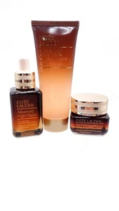 Estee Lauder Advanced Night Set Gel Reparador Crema Gel Limpiador Aminoácidos - Imagen 1 de 8